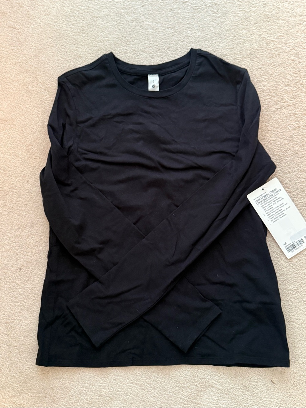 Lululemon Love Organic Cotton Crewneck Long Sleeve
